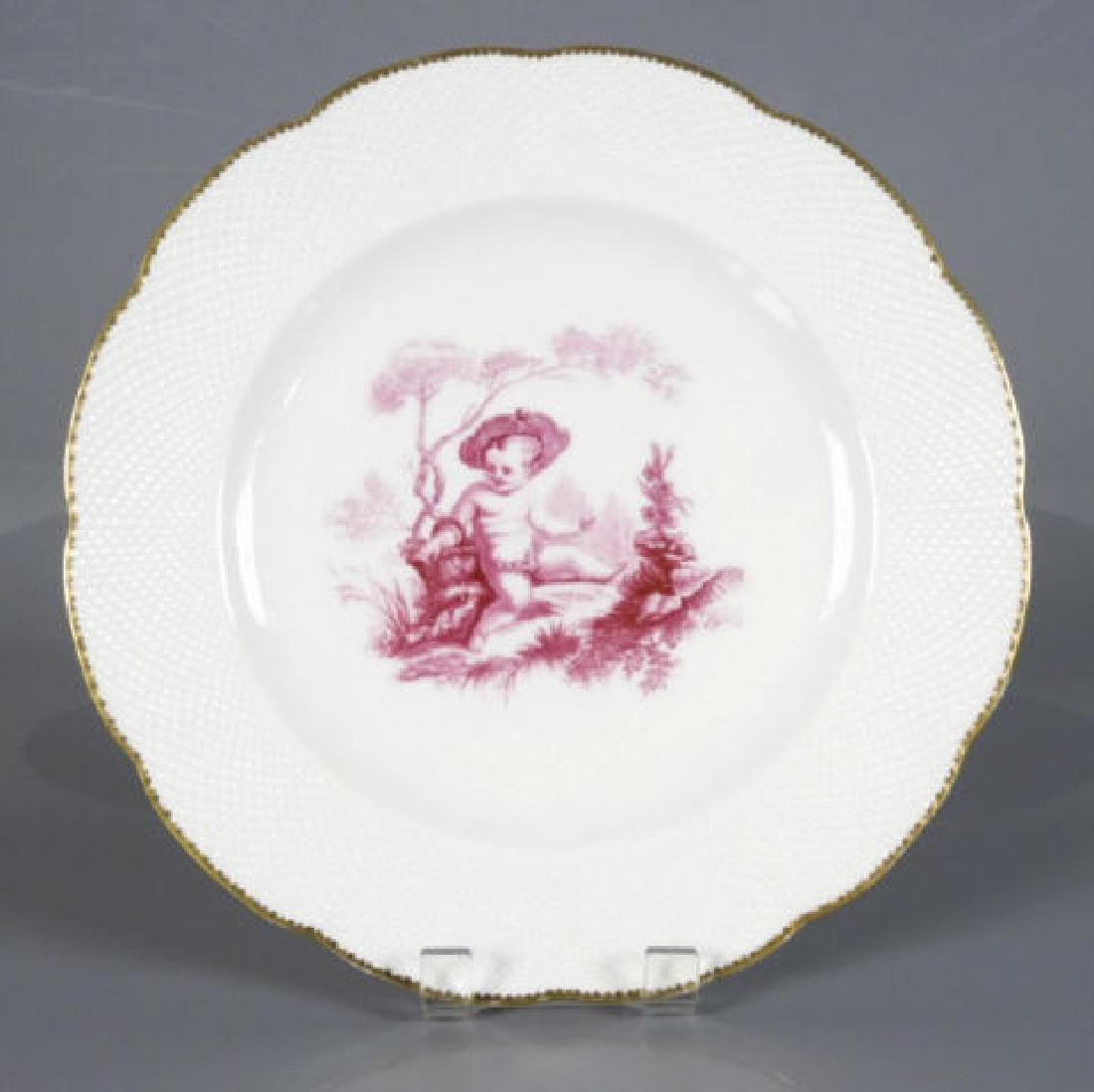 MINTON CABINET PLATE WITH BABY (1 of 3)