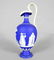 VERY GOOD 19TH C. WEDGWOOD BLUE EWER