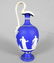 VERY GOOD 19TH C. WEDGWOOD BLUE EWER - 4