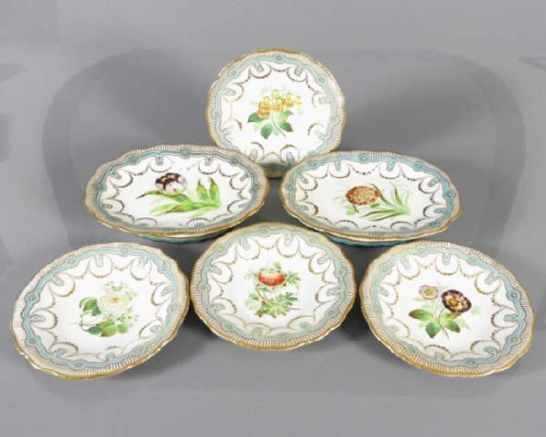 EARLY 19TH C. DESSERT SERVICE (1 of 4)