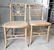 PAIR OF MID-19TH C. SHERATON STYLE CHAIRS