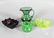 AMERICAN MOULDED COLOURED GLASS