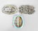 GEORGIAN PERIOD STEEL BELT BUCKLE & OTHERS