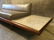 ADRIAN PEARSALL MID-CENTURY MODERN LEATHER SOFA - 3
