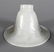 FOUR WHITE ART GLASS SHADES - 5