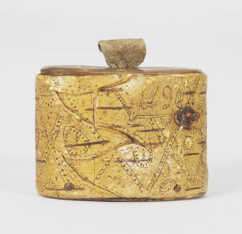 BIRCH BARK BOX / BOÎTE EN ÉCORCE, QC, D. 1890 (1 of 6)