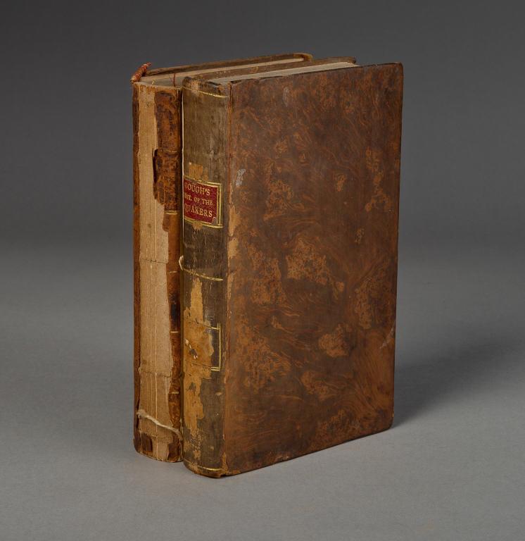 BOOKS - HISTORY OF QUAKERS & 1790 ANNUAL REGISTRY: Two books. (1) History of the Quakers, by John Gough. Printed for, Robert Jackson, Meath Street, Dublin, 1789. (2) The Annual Register of History, Politics, and Literature for the Year 1790. Printed f