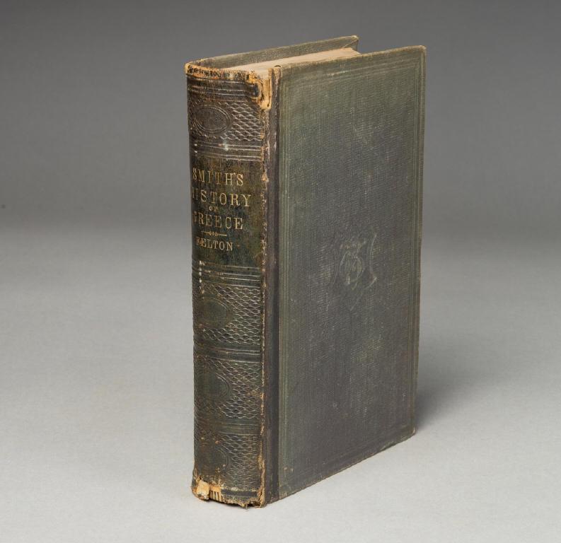 BOOK - SMITH'S HISTORY OF GREECE, 1855: Smith's History of Greece, by William Smith, LL.D. Published by, Brewer and Tileston, illustrated, Boston, 1855.