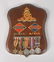 WORLD WAR II MOUNTED GROUP OF MEDALS