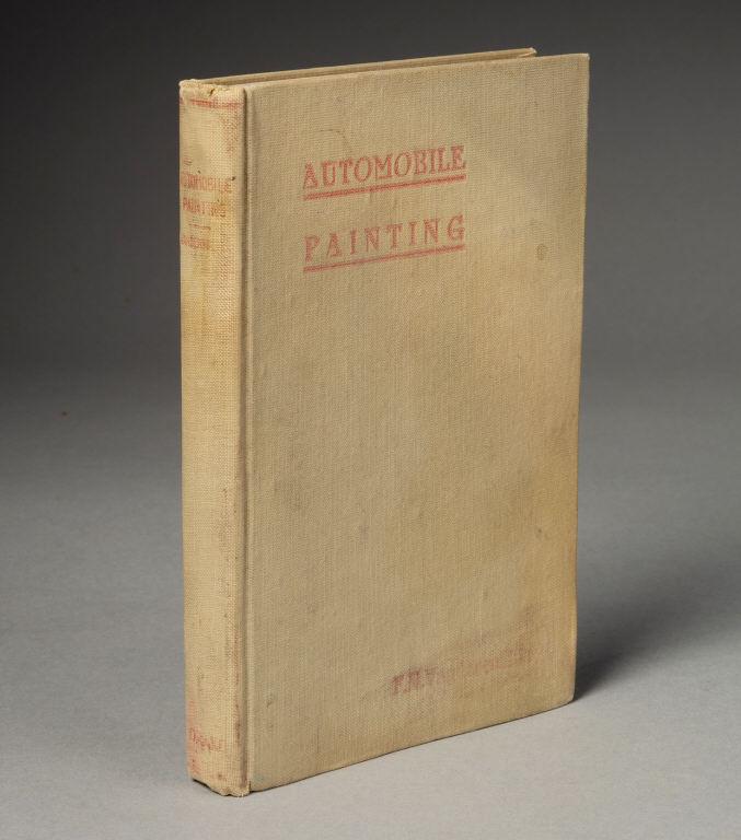 BOOK - AUTOMOBILE, CARRIAGE & WAGON PAINTING, 1919: Automobile, Carriage & Wagon Painting, by F.N. Vanderwalker. Published by, Frederick J. Drake, Chicago, 1919. Illustrated.