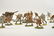 GROUP OF GERMAN & BRITISH TOY SOLDIERS - 3