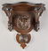 LATE VICTORIAN WALNUT WALL SHELF