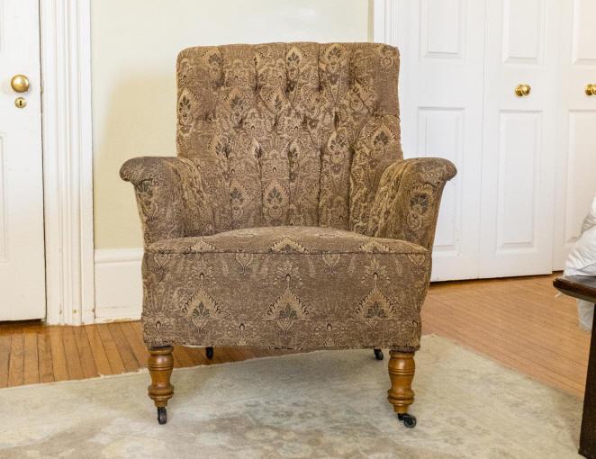 Mid Victorian Wire Back Armchair (1 of 6)
