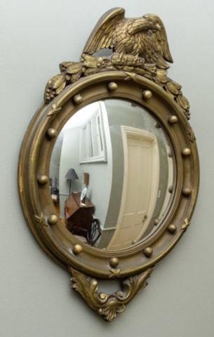 Federal Style Convex Mirror (1 of 2)