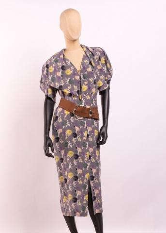 Jean Muir of London Dress & Roots Belt (1 of 8)