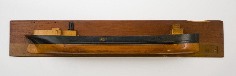 Large Half Hull Model of a Freighter (1 of 15)
