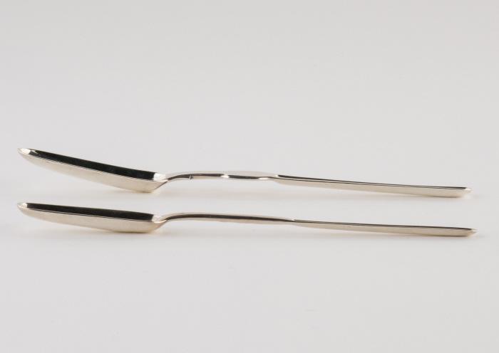 Georgian Sterling Silver Marrow Scoops (1 of 4)