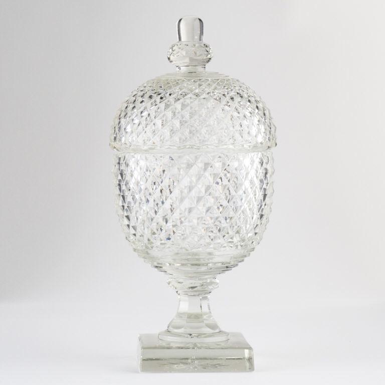 Very Good Georgian Cut Glass Sweetmeat, Ca. 1820 (1 of 9)