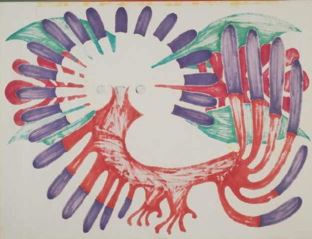 Kenojuak ASHEVAK (1927-2013) Cape Dorset (1 of 3)