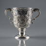 Irish Sterling Silver Double-Handled Cup, C. 1760
