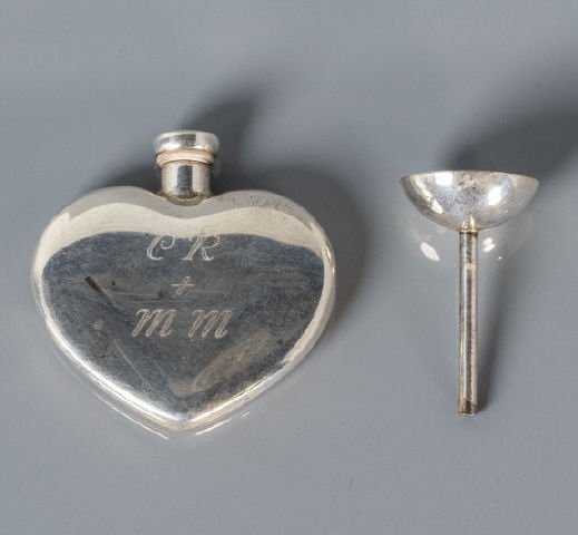 Tiffany & Co. Sterling Silver Bottle & Funnel (1 of 4)