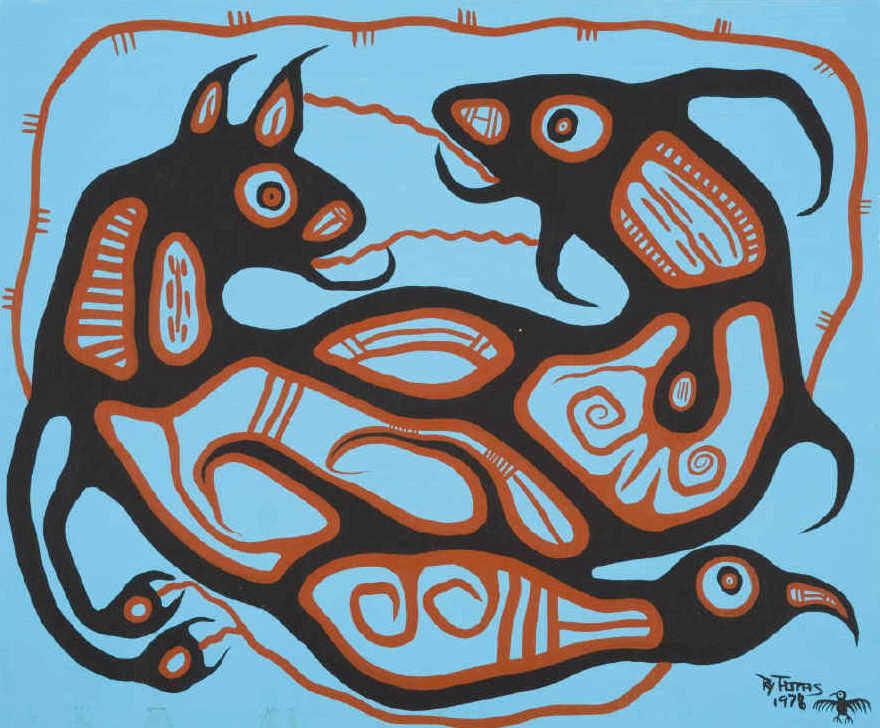 Roy Thomas (1949-2004) Anishinaabe (1 of 5)
