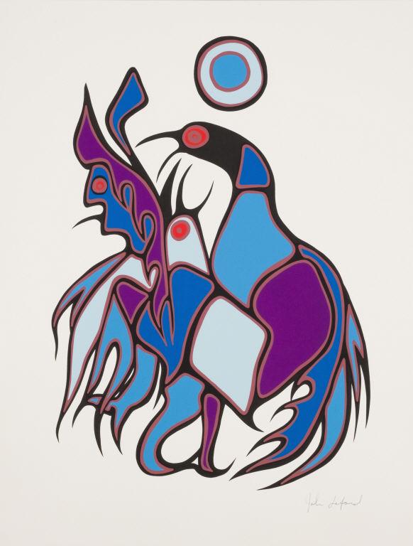 John Eric Laford (1955 - ) Anishinaabe (1 of 4)
