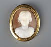 PORTRAIT SHELL CAMEO BROOCH