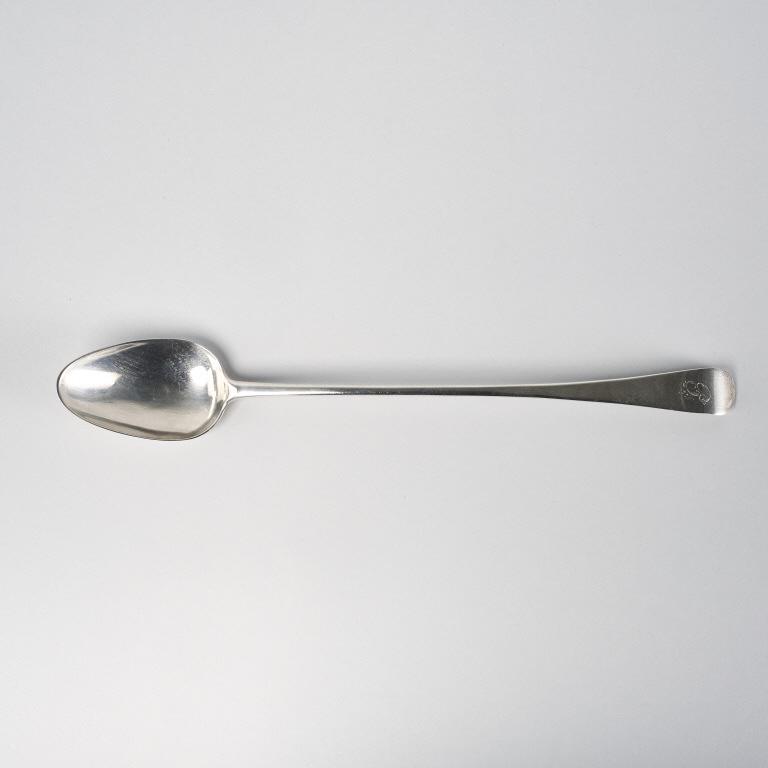 HALLMARKED SILVER STUFFING SPOON (1 of 5)
