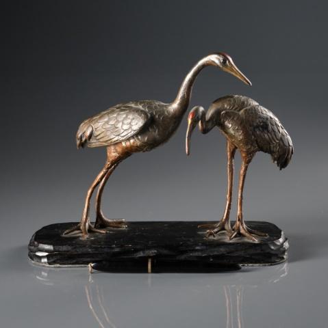 Group Of Bronze Cranes (1 of 6)