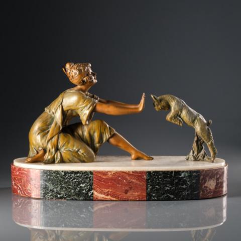 Art Deco Figural Group (1 of 8)