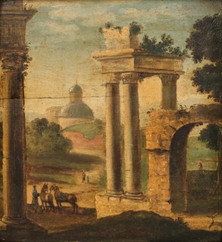 Italian School, Oil On Panel, 18th Century (1 of 3)