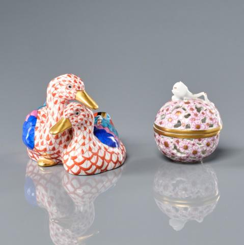 Two Pieces of Herend Porcelain (1 of 6)