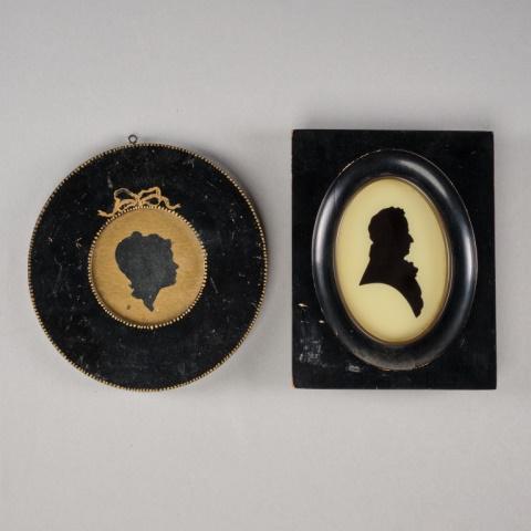 Two Silhouette Portraits (1 of 4)