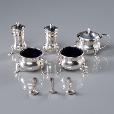 Birks Sterling Cased Condiment Set (1 of 6)