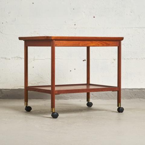 MCM DANISH TEAK BAR CART (1 of 8)