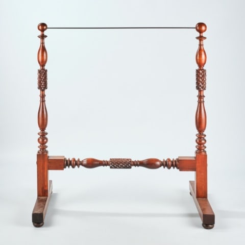 EXCEPTIONAL CHERRY QUILT STAND (1 of 8)