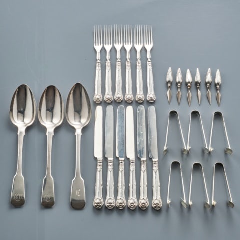 19TH, 20TH C. STERLING FLATWARE & UTENSILS (1 of 11)