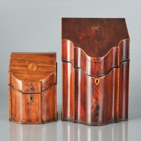 TWO EARLY 19TH C. GEORGIAN BOXES (1 of 13)