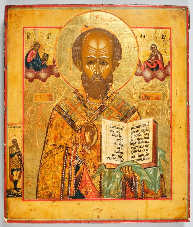 RUSSIAN ORTHODOX RELIGIOUS ICON (1 of 5)