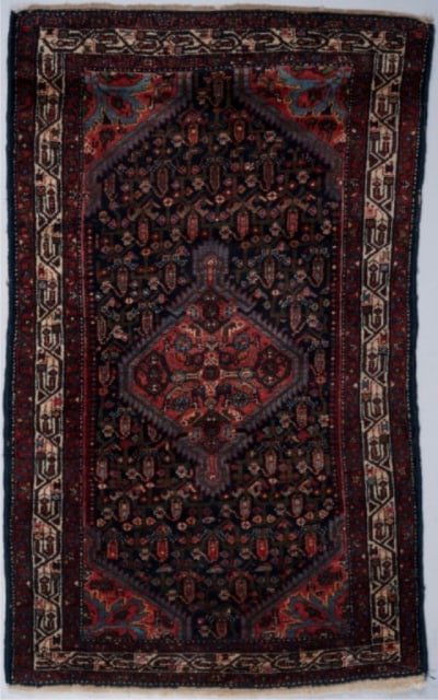 PERSIAN HAMADAN WOOL RUG (1 of 3)