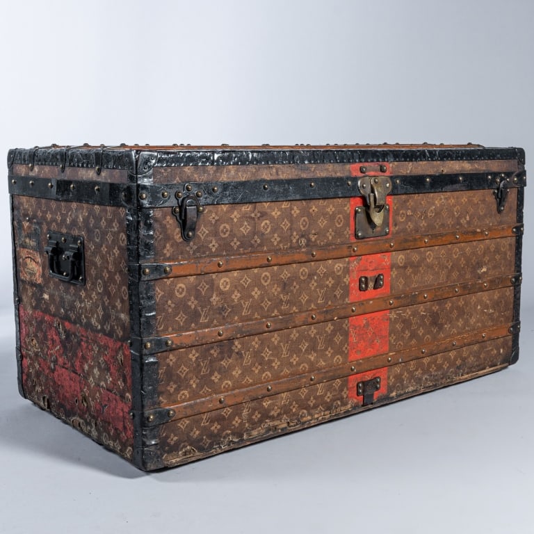 EARLY 20TH C. LOUIS VUITTON STEAMER TRUNK (1 of 18)