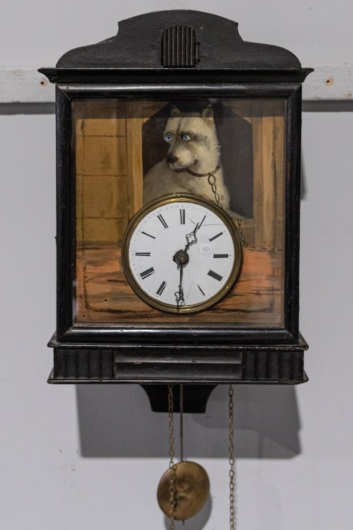 SWISS PHILIPPE HAAS BLACK FOREST WALL CLOCK (1 of 17)