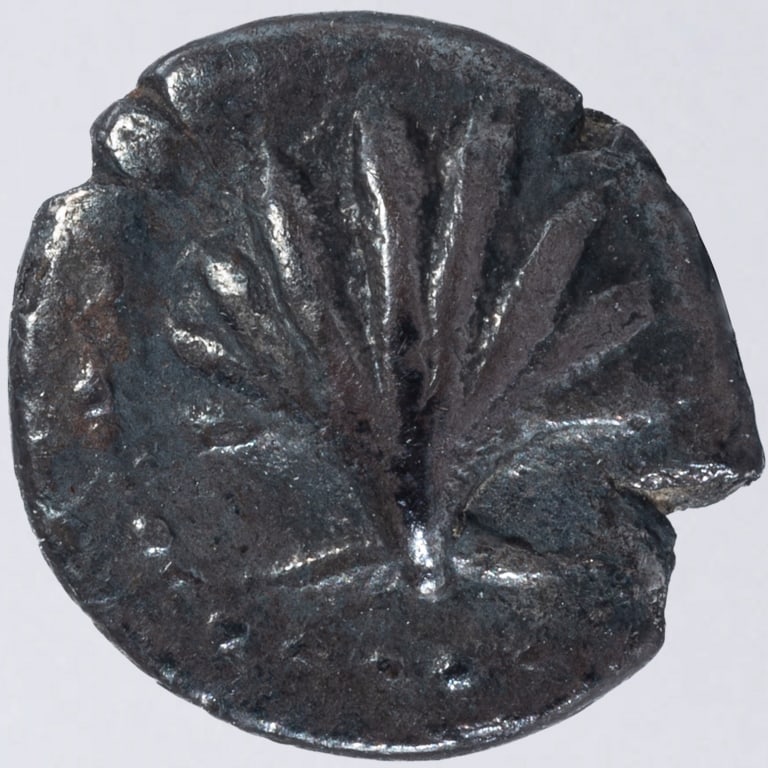 ANCIENT CALABRIA SILVER OBOL (1 of 2)