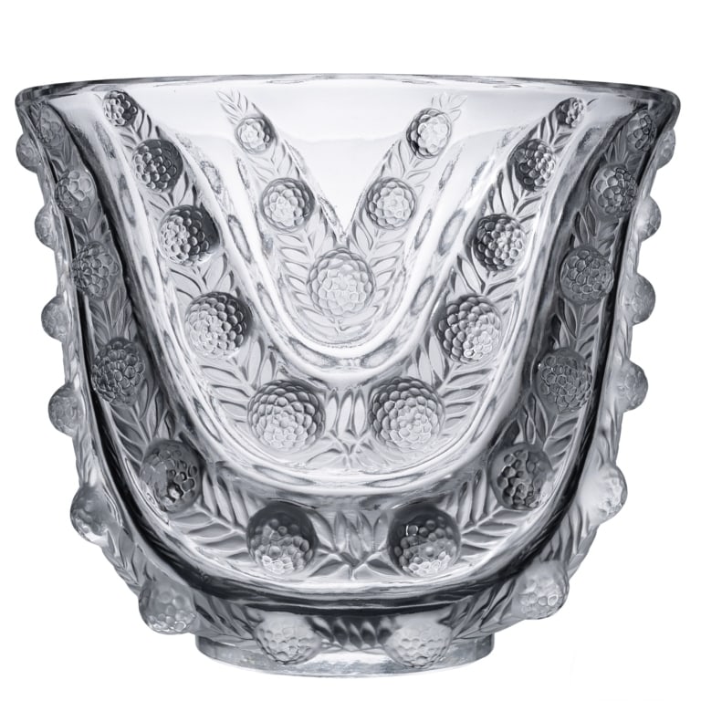 LALIQUE FRANCE VICHY VASE (1 of 9)