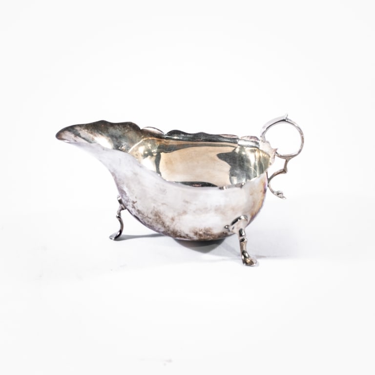 FOUR SILVER TABLE ACCESSORIES - 2