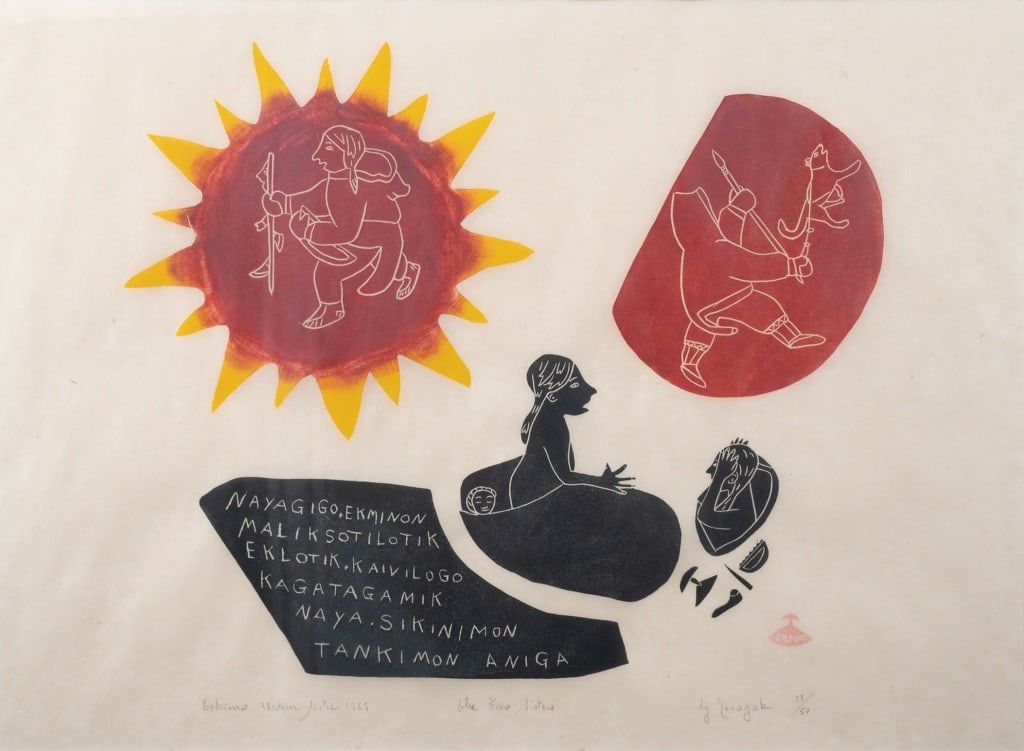 AGNES NANOGAK GOOSE (1925-2001) ULUKHAKTOK (1 of 6)