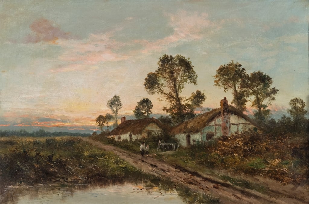 BENJAMIN W. LEADER, ARA (ENGLISH, 1831-1923) (1 of 4)