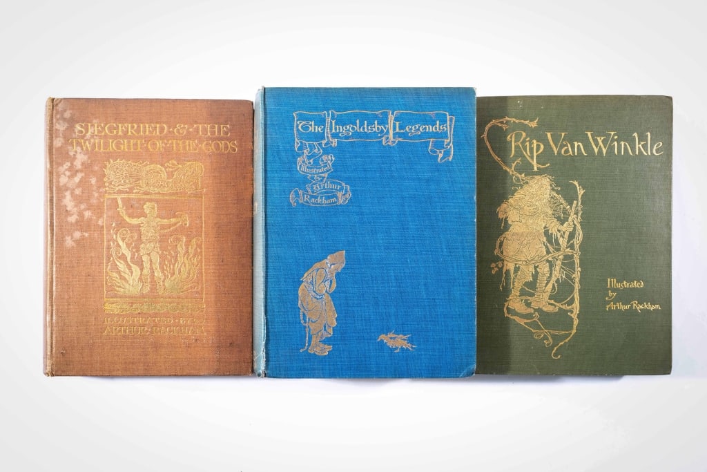 THREE BOOKS ILLUSTRATED BY ARTHUR RACKHAM (1 of 7)