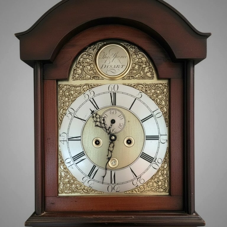 18TH C. THOMAS SPENCE TALL CASE CLOCK - 2